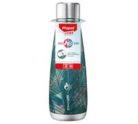 MAPED Picnik, Botella De Agua Infantil Sin BPA, Diseño Divertido Con Pajita En Espiral, Tapa Antiderrames Y Fácil De Transportar, Water Bottle Para Niños, Ideal Para Escuela Y Deporte