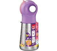 Maped Picnik, Botella De Agua Infantil Sin BPA, Diseño Divertido Con Pajita En Espiral, Tapa Antiderrames Y Fácil De Transportar, Water Bottle Para Niños, Ideal Para Escuela Y Deporte
