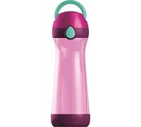 Maped Picnik Botella Reutilizable 580ml Cómic, Plástico Resistente, Apta para Lavavajillas, Boquilla Desmontable, Antigoteo y Antiderrames, Fácil de Usar, Ideal para Oficina, Escuela, Excursiones