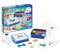 Maped Pixel Factory Kit de Pixel Art para Niños, Crea Figuras con Perlas de Agua, Incluye Plantillas Cuadrícula de Diseño y Accesorios, Manualidades Creativas Infantiles