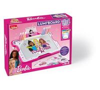 Maped Pizarra Mágica para Dibujar con Luz Barbie, Set Completo para Niños de 4 Años en Adelante, Incluye 1 Luz, 30 Fichas, 12 Rotuladores, 20 Hojas, Ideal para Calcar y Crear