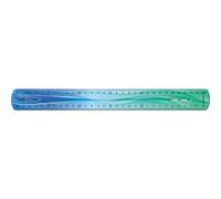 Maped Regla Flexible 30 cm, Twist'n Flex Decor, Diseño Lúdico e Irrompible, Doble Graduación en cm y mm, Ideal para Escuela y Oficina, 4 Modelos Diferentes, Acrílico Duradero y Resistente
