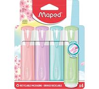 Maped Rotuladores de colores pastel (4 unidades)