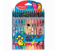 MAPED ROTULADORES Y LÁPICES DE COLORES COLOR´PEPS MONSTER COMBO SURTIDOS Pack de 12 unidades - 984718