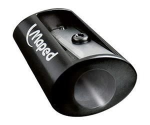 Maped Satellite - Sacapuntas, color plateado y negro, 32 unidades