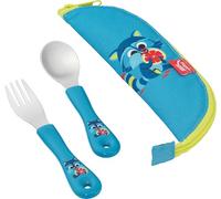 Estuche Cubiertos MINIZ Mapache (Cuchara + Tenedor)