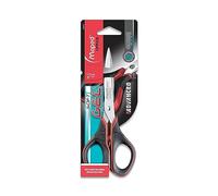 Maped - Tijeras de Oficina - Advanced Gel Simétrica 17 cm - Tijeras con Cuchillas Moldeadas - Hojas y Remaches de Acero Inoxidable - Anillas Ergonómicas - Punta Afilada