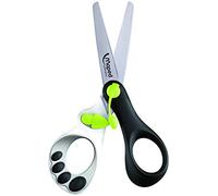 Maped - Tijeras Escolares - Koopy 13,5 cm - Tijeras Infantiles - Apertura Automática para Facilitar Corte - Puntas Redondeadas - Diseño Lúdico de Panda
