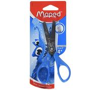 Maped - Tijeras esenciales con puntas redondas 13 cm - Tijeras infantiles con anillos ergonómicos - Cuchillas graduadas en cm - Tijeras escolares a partir de 4 años - Para guardería y primaria