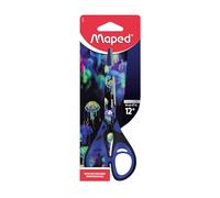 Maped - Tijeras para la escuela y el bricolaje Deepsea Paradise 16 cm, puntiagudas