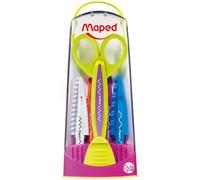 Maped Tijeras para manualidades Crea Cut 601005 – Hojas de patrón surtido
