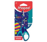 Maped - Tijeras Pixel Party (13 cm, tijeras para niños, tijeras escolares a partir de 4 años