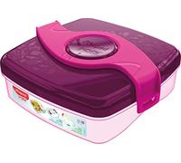 Maped - Tupper para Meriendas - Colección Origins Familia - Capacidad para 520 ml - Color Rosa - Fácil Apertura con 1 Movimiento - Apto para Lavavajillas