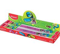 Maped Twist'n Flex - Regla flexible (30 cm, 20 unidades), colores surtidos