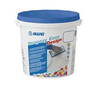 MAPEI Kerapoxy Easy Design 103 Moon White - Lechada epoxi de dos componentes decorativa, resistente a los ácidos, 3 kg