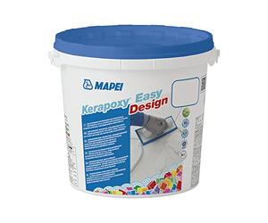 MAPEI Kerapoxy Easy Design 176 GREY-GRIS 3kg - decorativo, resistente a los ácidos, lechada epoxi de dos componentes