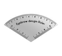 Mapeo de cejas - Herramienta rápida de signos de cejas - Medidor de cejas reutilizable para maquillaje diario y salón de belleza unisex