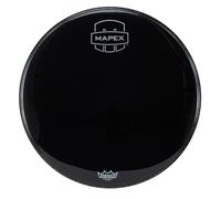 "Mapex 22"" Bass Drum Front Head Black"