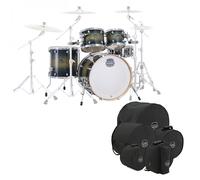 Mapex Armory 22 LA Fusion 5pc Shell Pack w/Bags Rainforest Burst