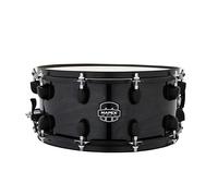 Mapex MPX - Caja de madera de arce y álamo (16,5 x 35,5 cm), color negro con herrajes negros