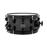 Mapex MPX - Caja lateral de arce/álamo - 6 x 12 pulgadas - Negro con herrajes negros