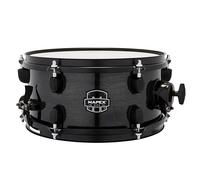 Mapex MPX Tambor de arce/álamo - 6 x 13 pulgadas - Negro con herrajes negros