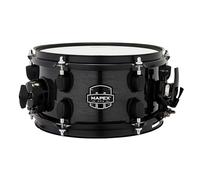 Mapex MPX - Tambor lateral de arce/álamo (14 x 25 cm), color negro con herrajes negros