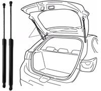 MAPFei Piezas Coche Resortes de Gas de Maletero para Ford Transit (2001-2003) Puntales de Gas Portón Trasero Resortes de Gas Hidráulico Soporte