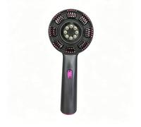 MAPHRWZ 3-in-1 Scalp Massager & Hair Oil Applicator Comb, IPX7 Waterproof Rechargeable Wireless Head Massager Brush for Wet/Dry Use, Hair Nourishing Tool for Home Self-Care(Gray)