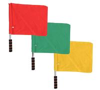 MAPHRWZ Bandera de señal de árbitro de competición, Bandera Manual de Orden Deportiva de Rendimiento, asta de Bandera de Acero Inoxidable