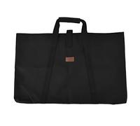 MAPHRWZ Bolsa de Almacenamiento de Mesa Plegable, Capa Intermedia de Esponja, Tela Oxford Impermeable, Bolsa de Transporte Multifuncional Negra para Exteriores, para Picnic