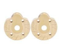 MAPHRWZ para modelo de automóvil, pesos de rueda de latón para mayor estabilidad, centro de gravedad inferior, manejo mejorado, contrapesos duraderos antioxidantes, juego de 2