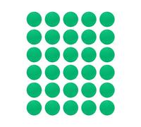 MAPHRWZ Pelotas de golf de espuma para práctica, material EVA, paquete de 30, entrenamiento en interiores y exteriores, ligeras, no tóxicas, colores brillantes, duraderas, sin (Verde)