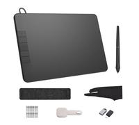 MAPHRWZ Pen Tablet portátil compacto PN640 para dibujo, área de trabajo de 6x4 pulgadas, lápiz sin batería, 8192 niveles de presión, función de inclinación, fuerte compatibilidad