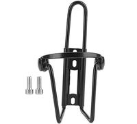 MAPHRWZ Soporte para botella de agua para bicicleta, para bicicletas, motocicletas, scooters, aleación de aluminio de alta resistencia, diseño antideslizante, jaula ligera y (Negra)