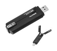 Mapille Adaptador WiFi USB 5400Mbps Tri-Banda 6GHz/5GHz/2.4GHz, Encriptación WPA3, Receptor WiFi para PC, Compatible con Windows 11/10, Conecta y Reproduce