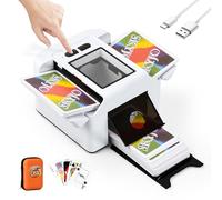 Mapille Barajador de Cartas Automático,Mezclador de Cartas Eléctrico,Card shuffler para 1-2 Barajas,Automático y Manual,Recargable 2400mAh,para Póquer UNO Blackjack Texas Hold'em