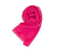 MAPIMANIA - Estolas Fucisa de mujer para bodas Made in Italy, chal elegante para vestido de fiesta, pashmina de verano 200x80 en chiffon