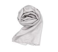 MAPIMANIA - Estolas para bodas mujer, chal azul polvo para vestidos de fiesta elegantes, pashmina ligera de verano 180x80, capa para invitada, bufanda en satén