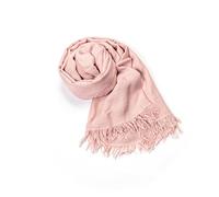 MAPIMANIA - Pañuelo cuello mujer 100% viscosa de Bambù Rosa, 180x90 cm, Made in Italy - pañuelos y fulares ligeros y elegantes - Pashmina fiesta