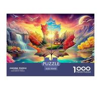 Maple Fantasía Juego De Puzzle En Familia Una Tormenta De Color Y Desafío - El Regalo Original Que Hará Inolvidable Tu Navidad, Recomendado para +14 70x50cm/1000pcs