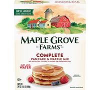 Maple Grove Farms All Natural Pancake & Waffle Mix, Complete, 24 Ounce (Pack of 6)