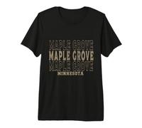 Maple Grove Minnesota Vintage Camiseta Premium