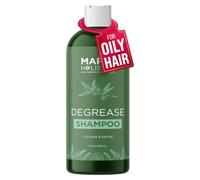 Maple Holistics Champú para cabello graso y el cuero cabelludo aceitoso - Champú natural para las mujeres y los hombres - Tratamiento fortalecedor del cabello - Cuidado del Cabello Hermoso - Aclarar Shampoo libre de sulfatos