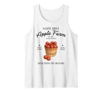 Maple Ridge Apple Farm Sweet Crisp Orchard Harvest Country Camiseta sin Mangas