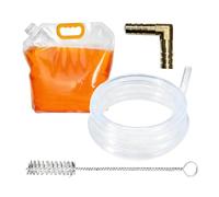 Maple Syrup Tapping Kit - 5L L Shaped Portable Collection Bag | Maple Syrup Bags Suitable For Harvesting Outdoor Forest Mountain Hiking Camping Farm Countryside Trees Sap Kitchen