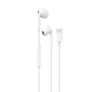 Maplin Auriculares USB-C con Cable, micrófono y Controles Integrados, Cable TPE, 1,2 m, Compatible con iPhone, iPad, tabletas, teléfonos Inteligentes y portátiles