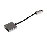 Maplin Conector de Audio Lightning to Headset de 3,5 mm + Adaptador de Puerto de Carga Lightning