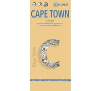 Ciudad del Cabo 1:15.000: Cape Town, Robben Island, Cape Peninsula, Cape Town & Region, Garden Route (Borch Map)