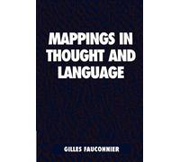Mappings in Thought and Language Paperback